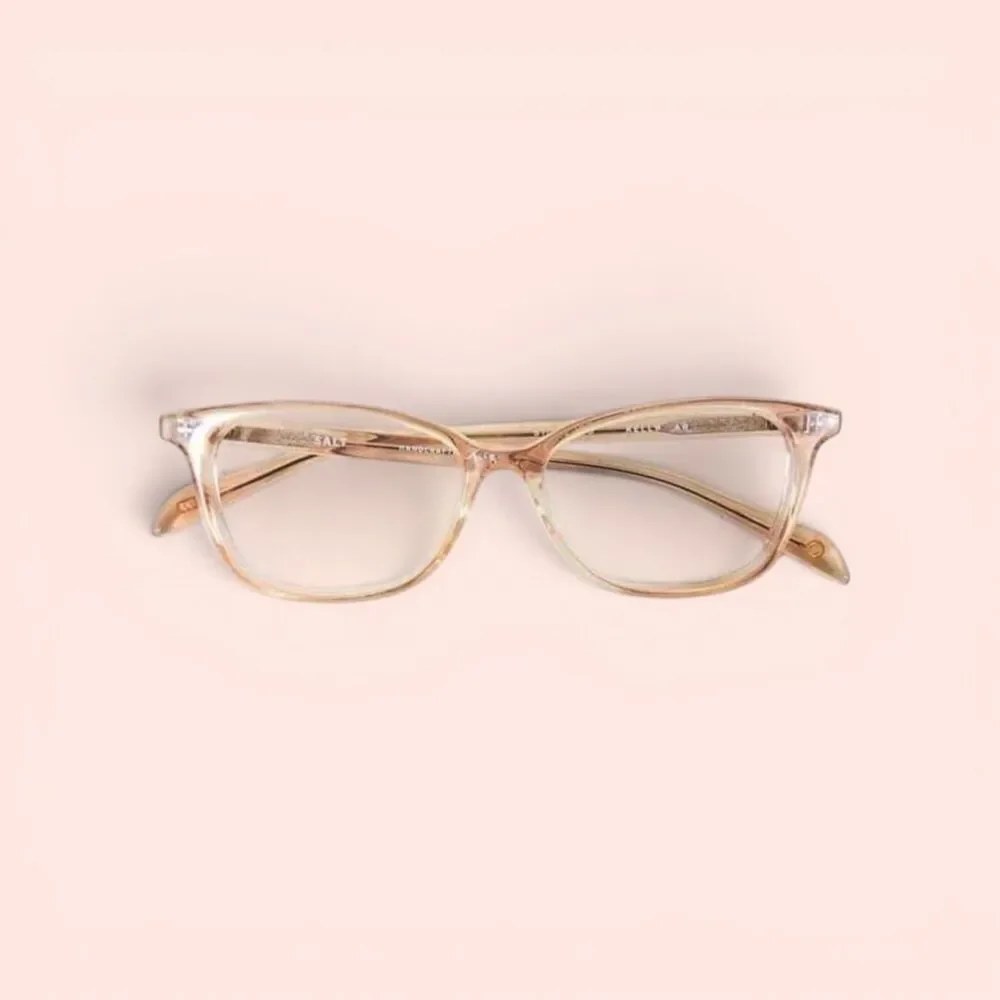 SALT. Glasses KELLY in ANTIQUE ROSE 100% Authentic RARE $650 NWOT made in JAPAN